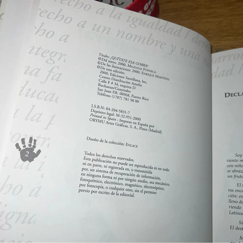 ¡Quítate esa gorra! by Migdalia Fonseca - Illustrated Children's Book - Picture 3 of 3